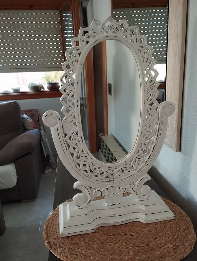 Espejo de Mesa Madera XXL