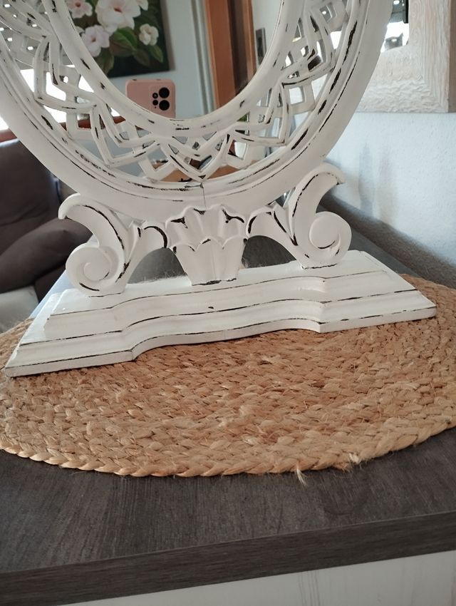 Espejo de Mesa Madera XXL