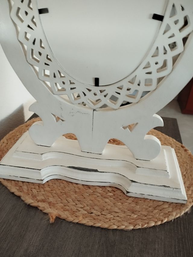 Espejo de Mesa Madera XXL