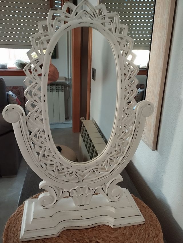 Espejo de Mesa Madera XXL