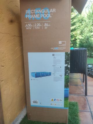 Piscina Rectangular Intex 4.50m x 2.20m x 0.84m