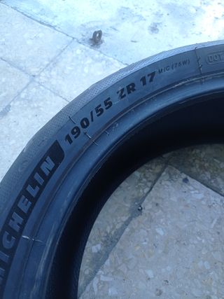 Cubierta trasera moto