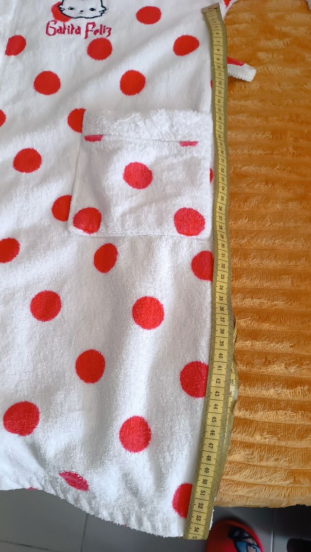 Albornoz niña Kitty, regalo bata talla 34/36