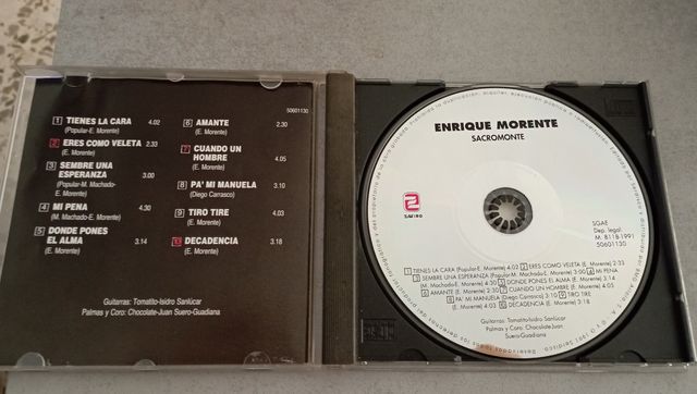 CD Sacromonte - Enrique Morente
