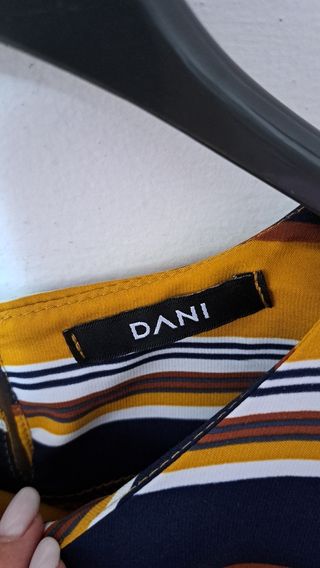 T-shirt crop a righe