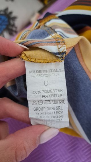 T-shirt crop a righe