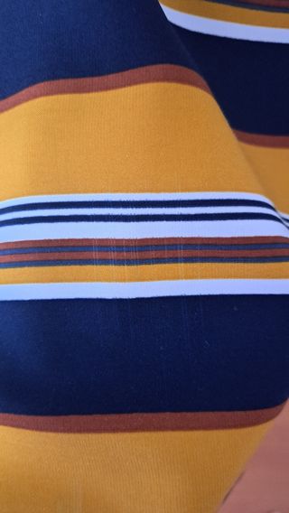 T-shirt crop a righe