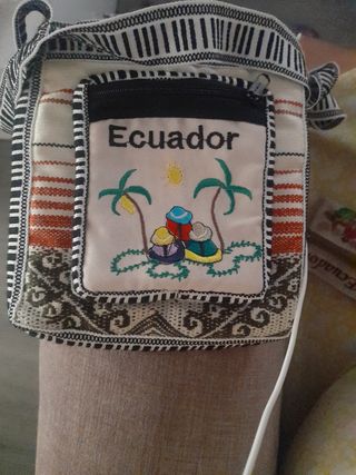 Bolso bandolera y monedero infantil Ecuador