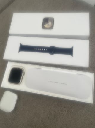 Apple Watch Series 9 45mm GPS Aluminio Plata