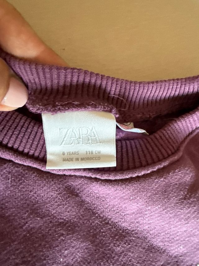 Sudadera Zara 6 años
