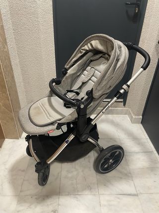 Carrito bebé Jane Kawai en gris 3 piezas