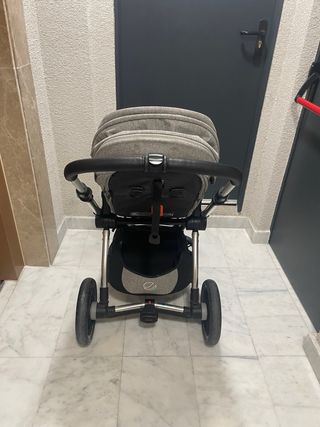 Carrito bebé Jane Kawai en gris 3 piezas