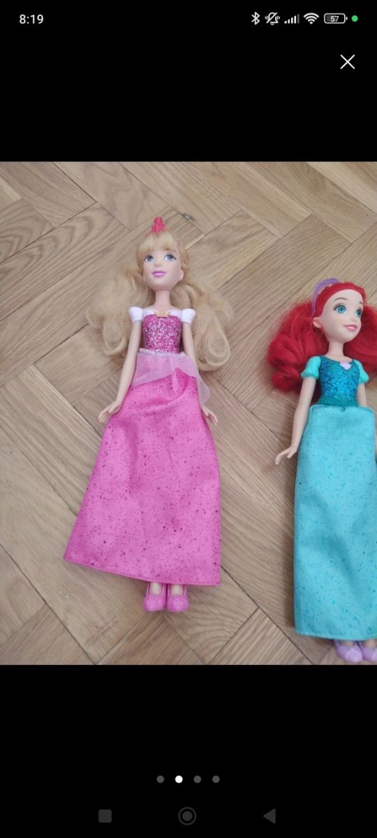 3 Muñecas Princesas Disney