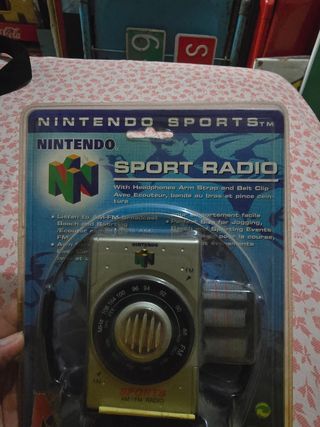 Radio Portátil Nintendo Sport AM/FM