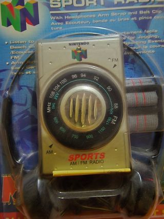 Radio Portátil Nintendo Sport AM/FM