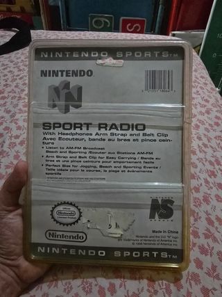 Radio Portátil Nintendo Sport AM/FM