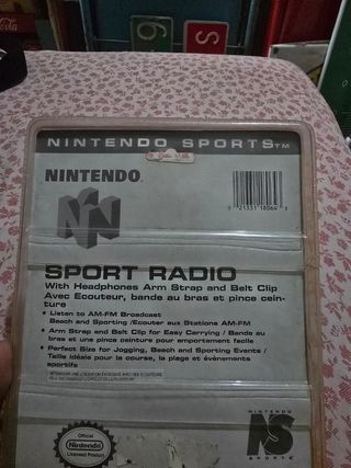 Radio Portátil Nintendo Sport AM/FM