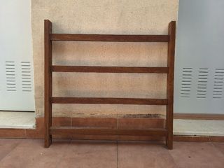 Reja de aluminio marrón para ventana o balcón 