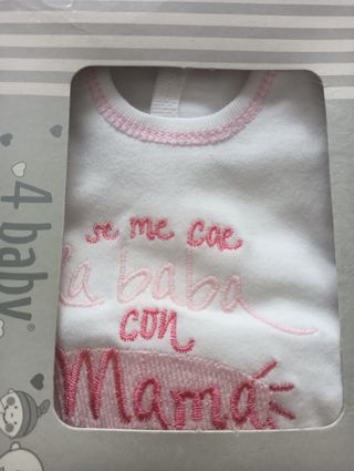 Lote Baberos y Primera Puesta Bebé