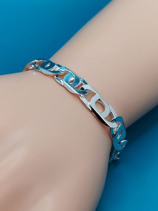 PULSERA OJO DE PERDIZ EN PLATA 925 mm