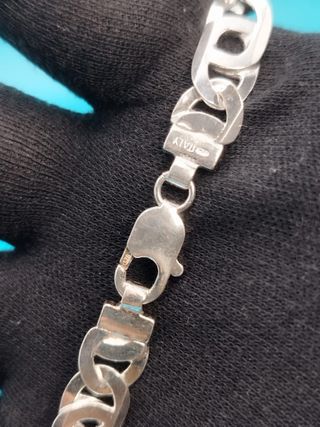 PULSERA OJO DE PERDIZ EN PLATA 925 mm