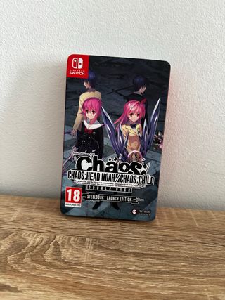 Chaos;Head Noah/Chaos;Child Steelbook Switch