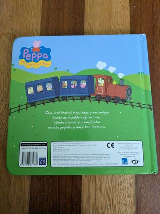 Peppa Pig. Libro de cartón - Viaje en tren