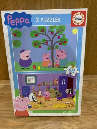 Peppa Pig 2 Puzzles Educa 48 Piezas