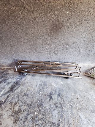 Burra plegable metálica.