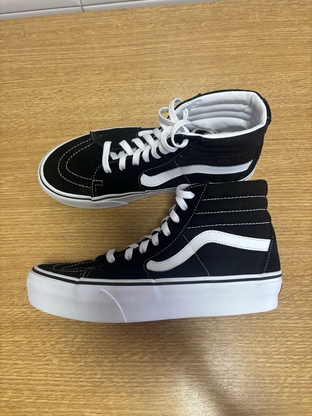 Bota Plataforma Zapatillas Vans De Bota Zapatillas Vans Sk8 Hi Mte
