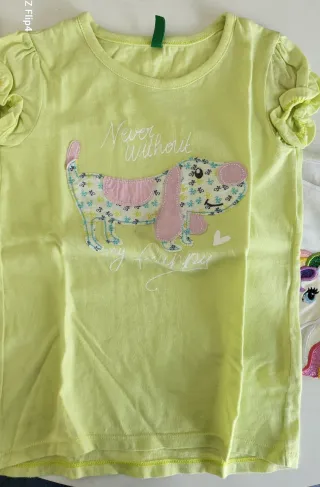 Set 3 magliette bambina