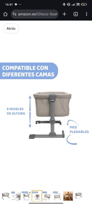 Chicco Next2Me Essential Cuna Colecho Bebé