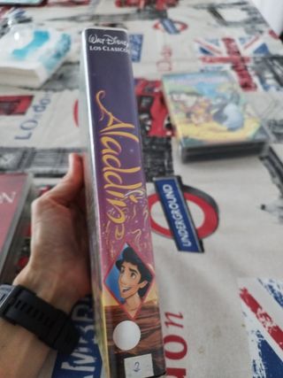 Aladdín VHS Disney