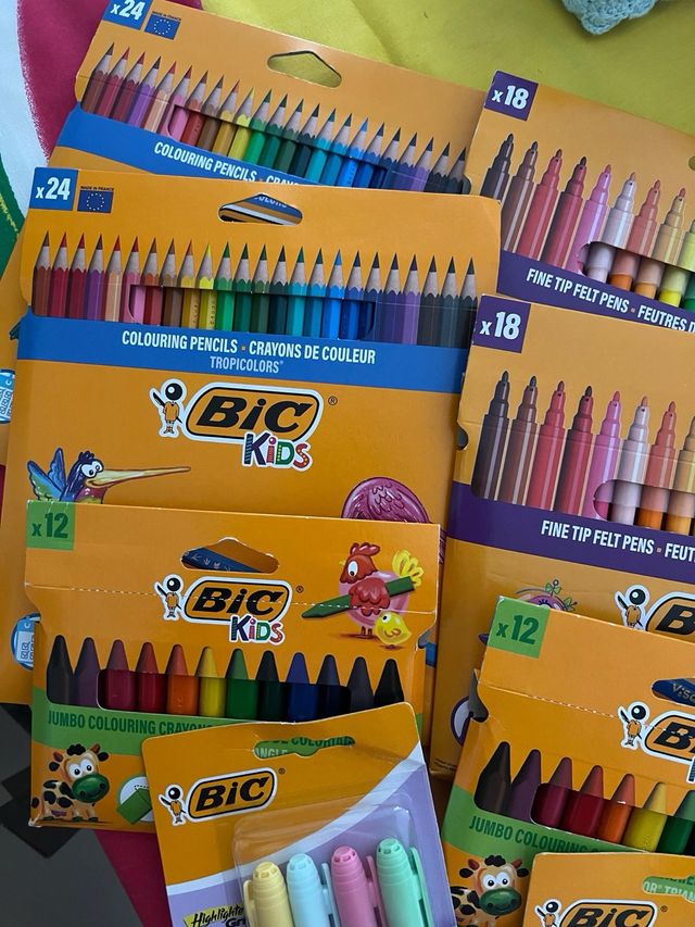 Pack Bic Doble Lápices y Rotuladores