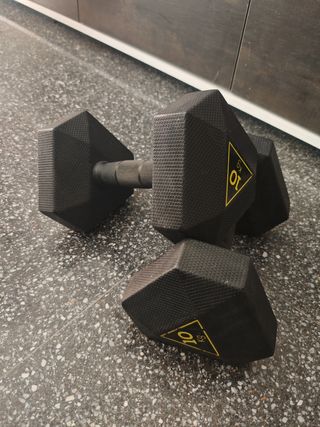 Mancuernas Hexagonales 10kg (Decathlon)