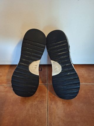 Zapatillas Premiata Azul y Gris
