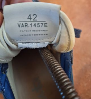 Zapatillas Premiata Azul y Gris