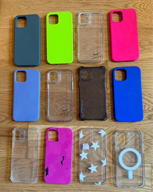 Fundas iPhone 12 (varios colores)