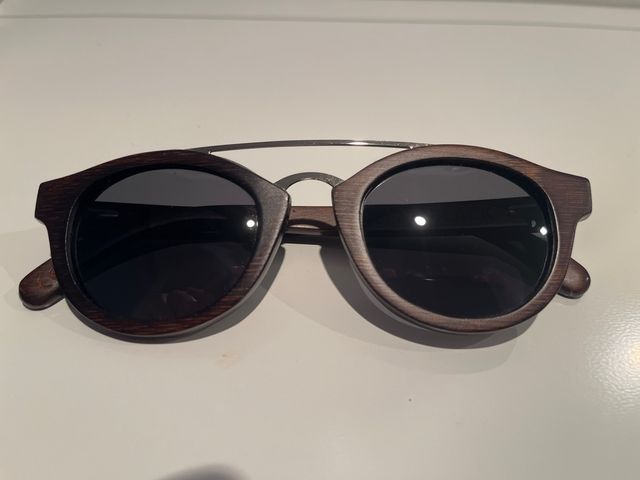 Gafas de sol de madera real