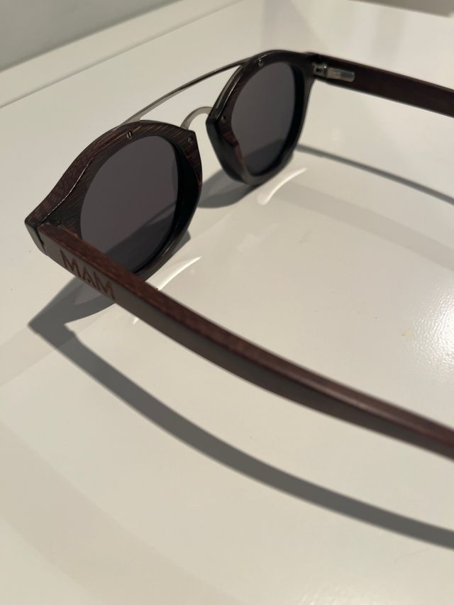 Gafas de sol de madera real