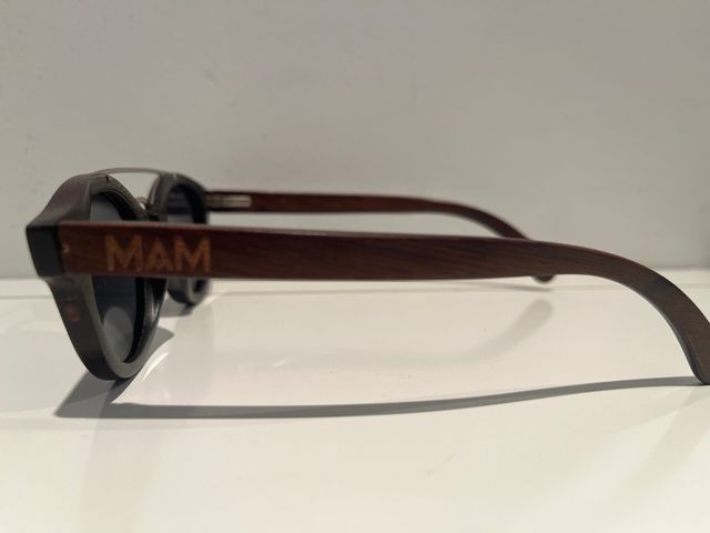 Gafas de sol de madera real