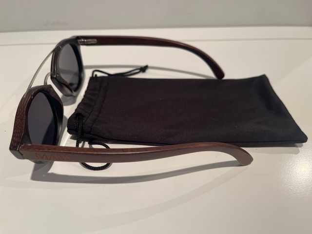 Gafas de sol de madera real