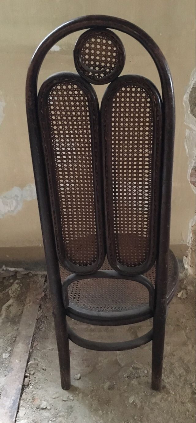 Cadeira de malha antiga