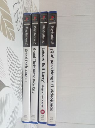 Lote 4 Juegos PS2