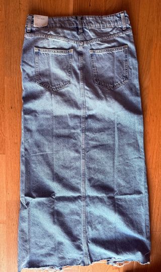 Falda larga vaquera Mango Talla XS nueva