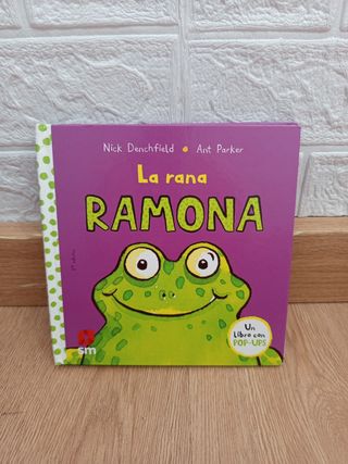 Libro para bebés La rana Ramona