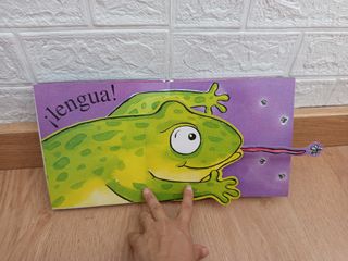 Libro para bebés La rana Ramona