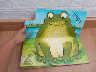 Libro para bebés La rana Ramona