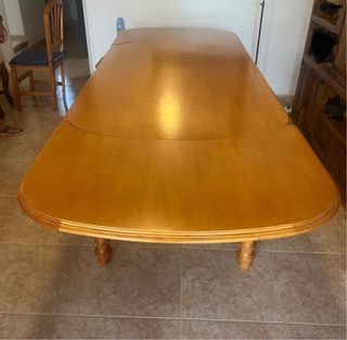 Mesa comedor madera pino 160x90