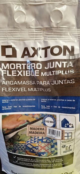 Rejunte Axton Flexible 5kg,